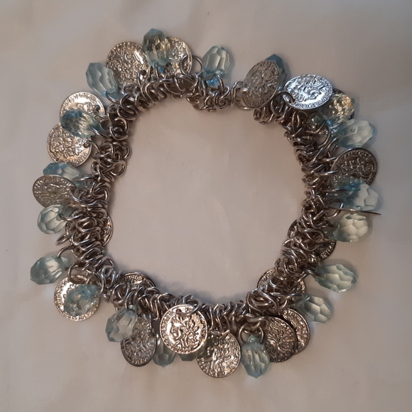 None Jewelry - Coins Charm Bracelet